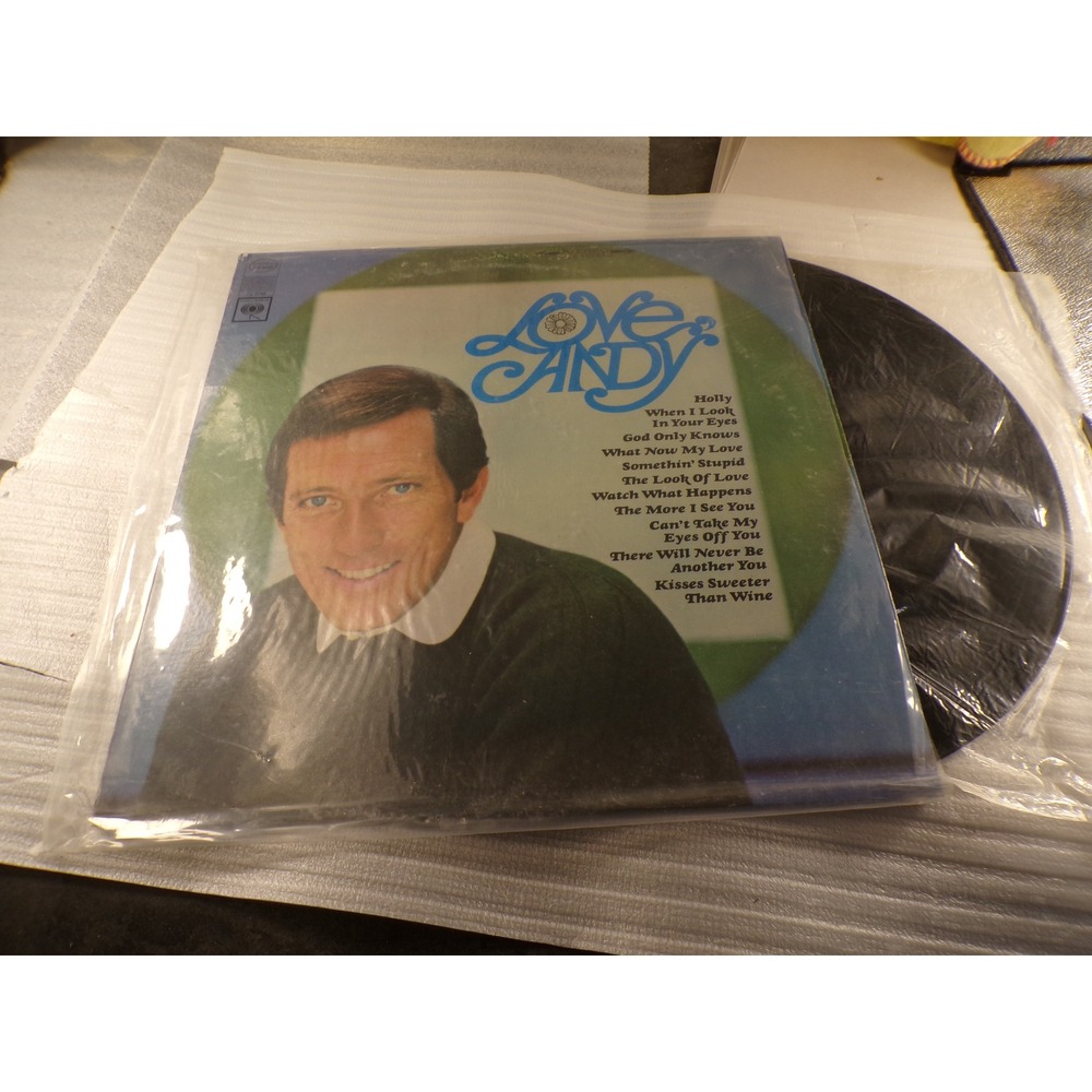 Andy Williams Love Andy Vinyl LP Album CS 9566 Columbia Records 1967 Stereo 12in